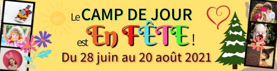 LANCEMENT DES INSCRIPTIONS AU CAMP DE JOUR ESTIVAL DE SAINTE-EULALIE-PLUSIEURS NOUVEAUTÉS POUR 2021